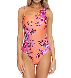 Becca In Full Bloom Arabella Asymmetrical Swimsuit 241227