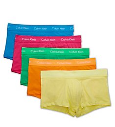 Calvin Klein Pride Cotton Stretch Low Rise Trunks - 5 Pack NB1348