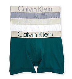 Calvin Klein Steel Micro Boxer Briefs - 3 Pack NB1620