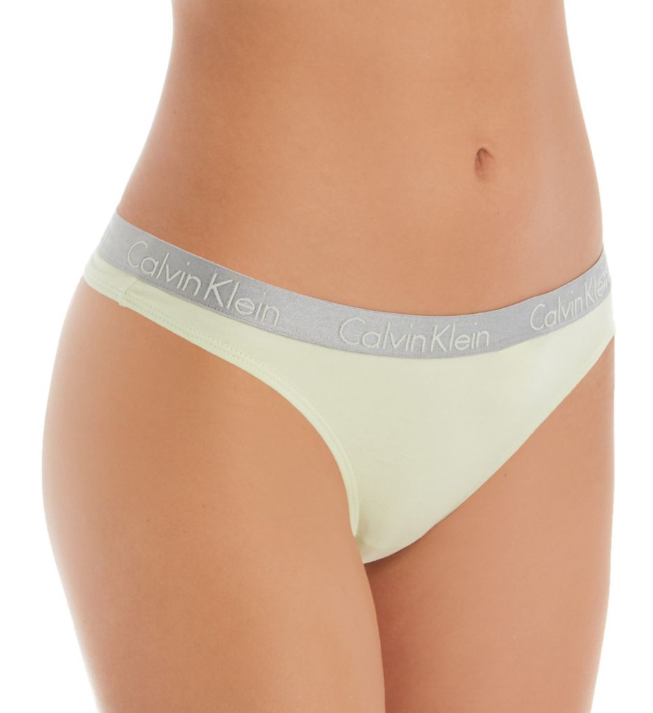 Calvin Klein Radiant Cotton Thong QD3539 Calvin Klein Radiant Cotton Thong QD3539