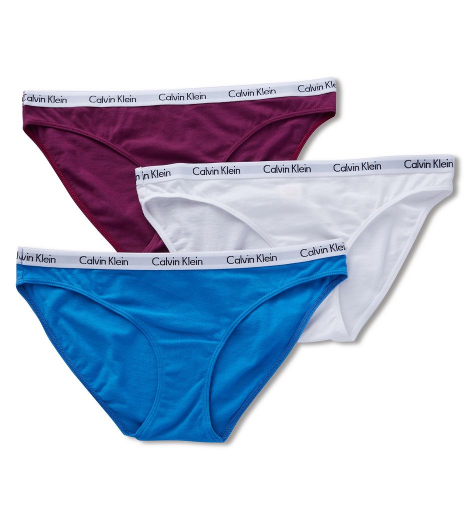 Calvin Klein Carousel Bikini Panty - 3 Pack QD3588 Calvin Klein Carousel Bikini Panty - 3 Pack QD3588
