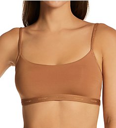Calvin Klein Form to Body Naturals Unlined Bralette QF6757