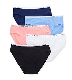 Calvin Klein Cotton Stretch Bikini Panty - 5 Pack QP1094M