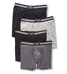Chaps Essential Breathable Boxer Brief With Fly - 4 Pack CUBBP4
