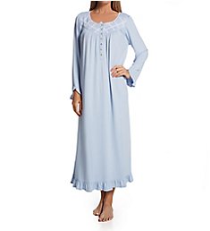 Eileen West Brushed Sweater Knit Long Sleeve Ballet Nightgown 5025059