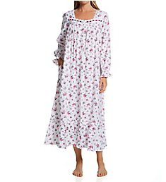 Eileen West Flannel Long Sleeve Ballet Nightgown 5025062