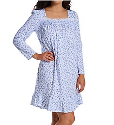 Eileen West 100% Cotton Jersey Long Sleeve Nightgown 5525060