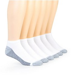 Hanes Fresh IQ Max Cushion Low Cut Socks - 6 Pack MC146