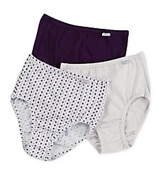 Jockey Elance Classic Fit Cotton Brief Panty - 3 Pack 1484