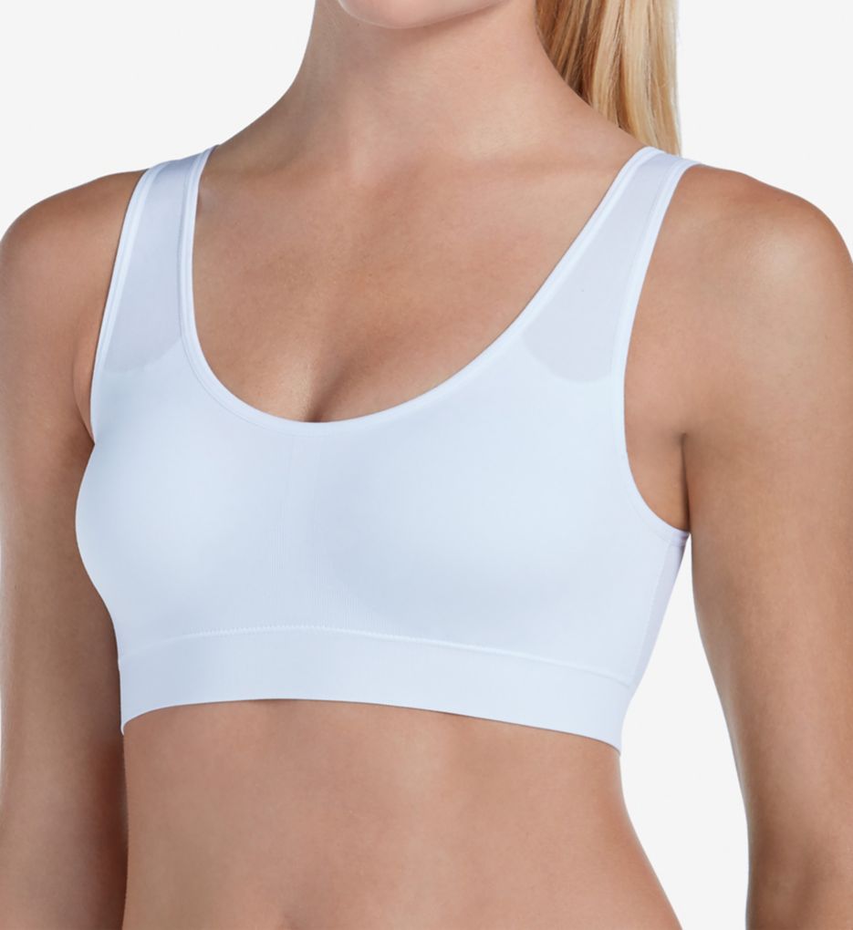 Jockey Modern Micro Seamless Ballet Back Crop Bra 2405 Jockey Modern Micro Seamless Ballet Back Crop Bra 2405