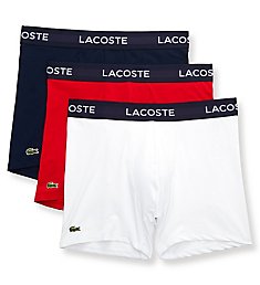 Lacoste Motion Classic Boxer Briefs - 3 Pack 6H3419
