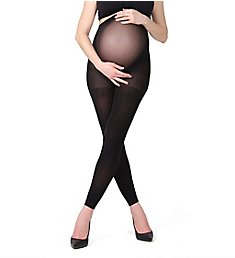 MeMoi Maternity Completely Opaque Footless Tights MA-343