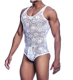 MOB Eroticwear Sheer Lace Body Suit MBL17