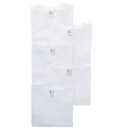 Reebok Sport Cotton Jersey Crew Neck T-Shirt - 5 Pack 00CPT01