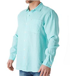 Tommy Bahama Sea Glass Breezer Long Sleeve Linen Shirt TR310622