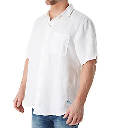 Tommy Bahama Sea Glass Breezer Short Sleeve Linen Shirt TR310623